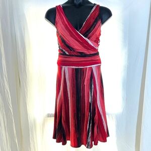 Alyn Paige Water Color Dress EUC